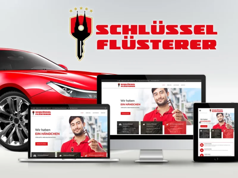 Schlüsselflüsterer - Responsive Website